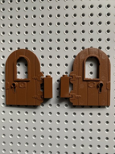 Lego porta castello 1x4x6 - porta,