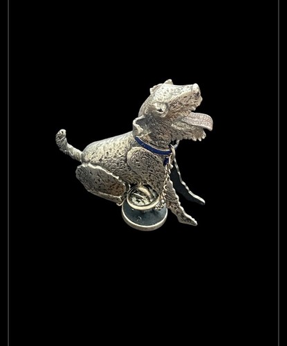 Spilla cane argento 925 - in,