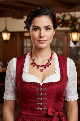 Gioielli dirndl oktoberfest - dirndl,