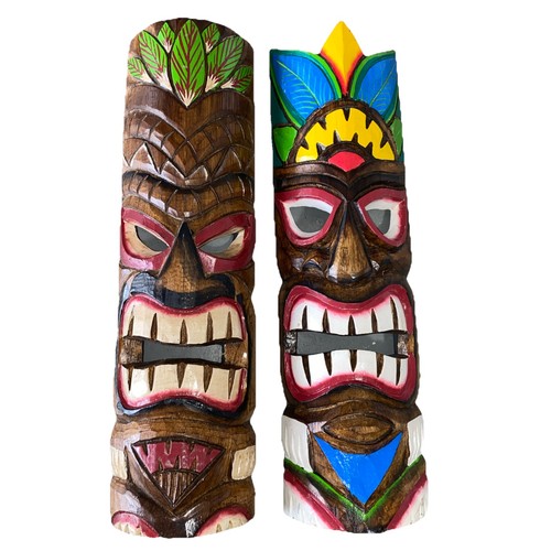 Set maschera tiki - maschera, 20"