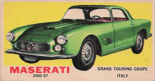 Carta collezionabile maserati - carta,