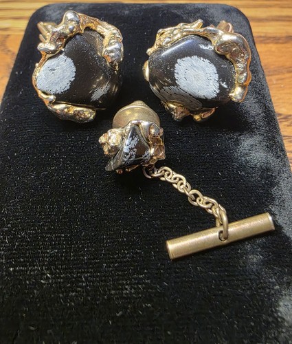 Set gemelli cravatte vintage - set,