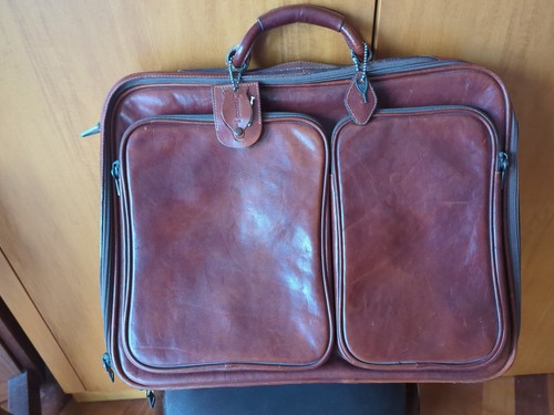 Valigia vintage pelle - in, i