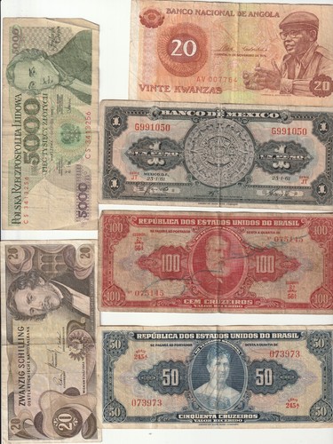 Banconote mondiali - banconote,
