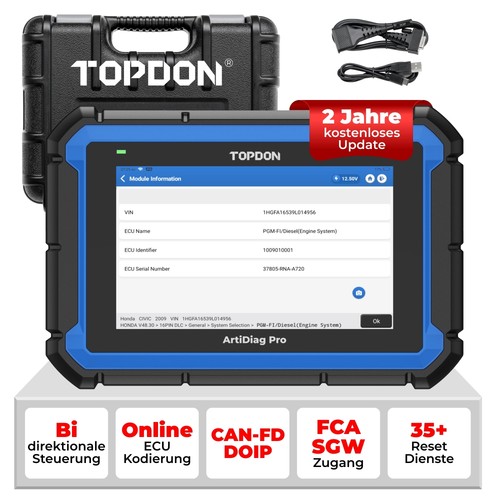 Topdon artidiag pro - pro, auto