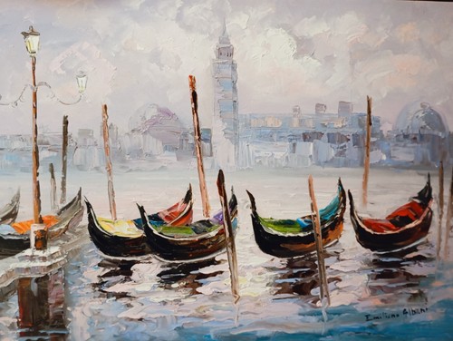 Quadro moderno dipinto - quadro, a
