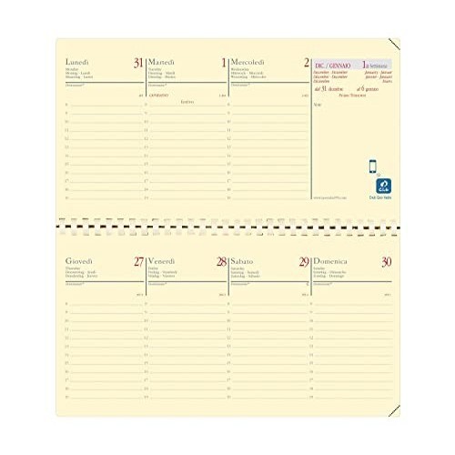 Ricambio per agenda - agenda, quo