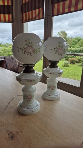 Ancienne paire lampes à - ancienne,