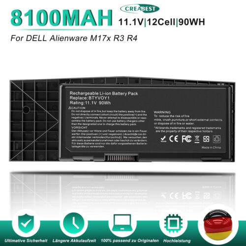 Batteria 89wh 12cell - 89wh, btyvoy1
