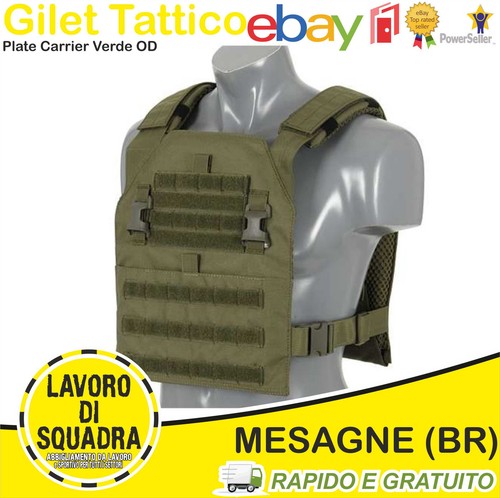 Plate carrier verde 1000d - carrier,