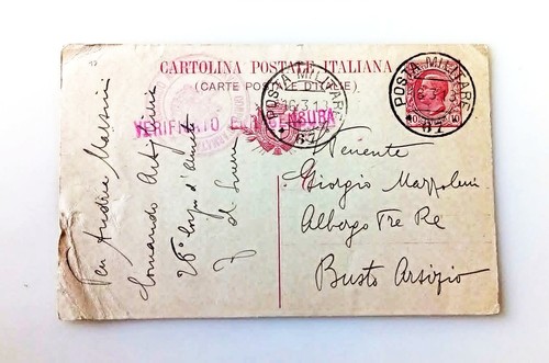 Cartolina postale regno - postale,