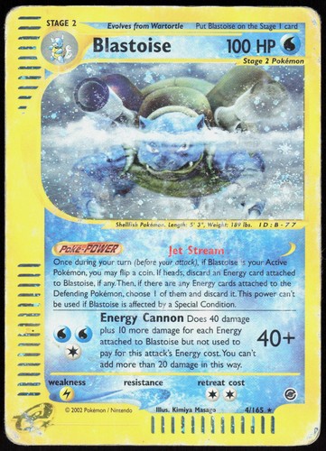 Blastoise 165 pokemon - 4/165,