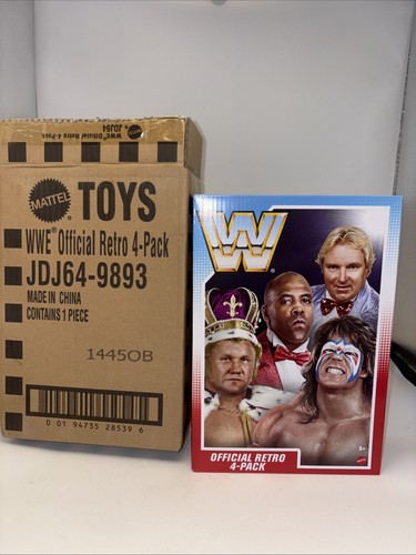 Wwe mattel retro pack - mattel,