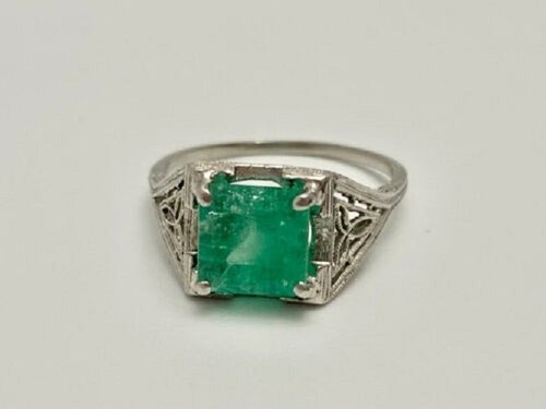 Anello stile art deco - , 3