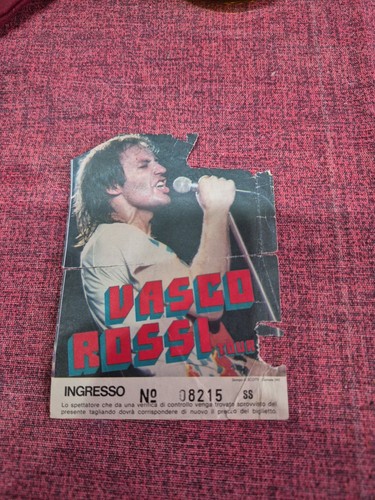 Biglietto ticket vasco rossi - ticket,