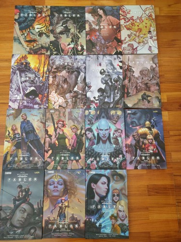 Fables deluxe serie completa - fables,