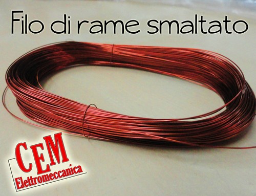 Filo rame smaltato - di,