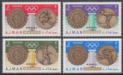 Ajman 1968 341 44 a - mi.341/44,
