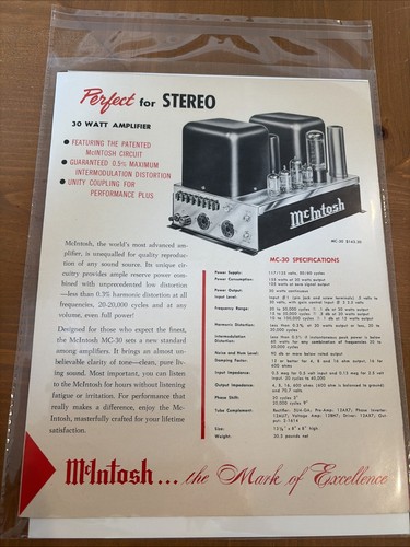 Mcintosh mc30 c20 - mcintosh, mc30,
