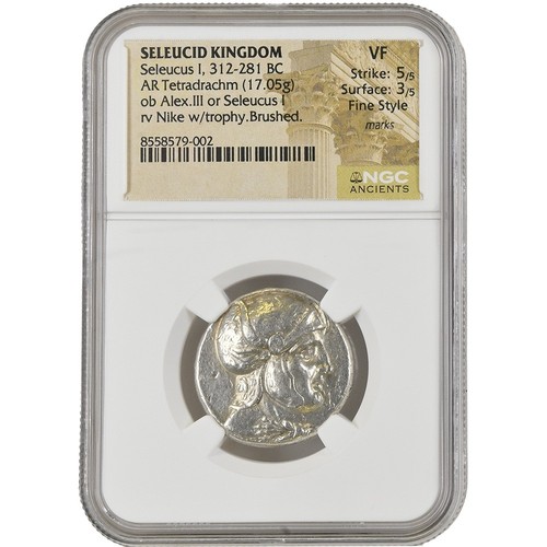Seleucus tetradrachm - seleucus, i