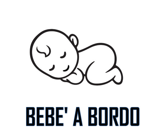Adesivo adesivi auto bebe - adesivo, a