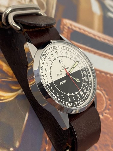Orologio 24h meccanico sputnik - orologio,