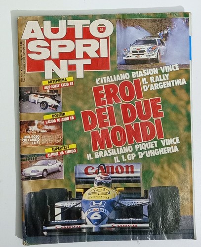 94335 autosprint 1986 xxvi - autosprint,