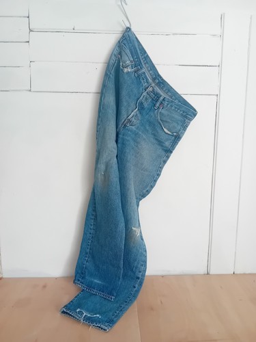 Jeans levis 501 blu denim - levis,