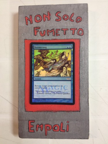 Mtg boomerang foil dci - mtg,