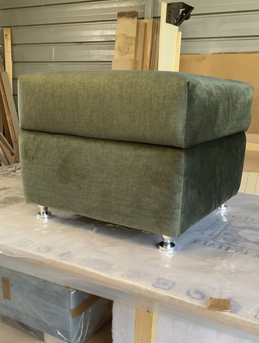 Pouf contenitore velluto - ,