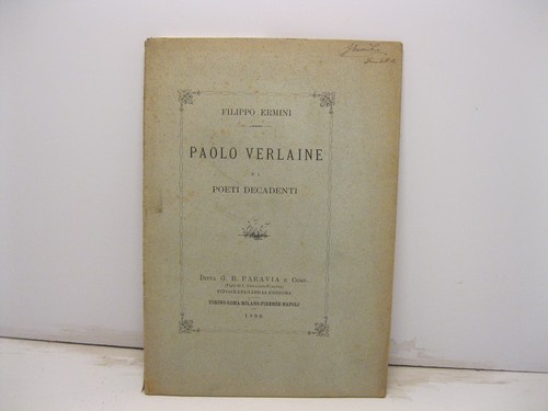 Ermini filippo paolo - ermini, verlaine