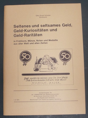 Schulze otto serio soldi - schulze,, serio:
