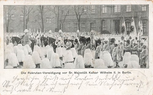 Cartolina ww1 giuramento - cartolina,