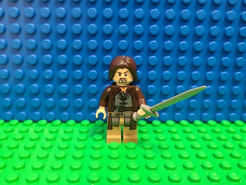 Lego aragorn minifigure lor017 - lego,