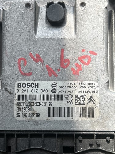 Citroen picasso hdi ecu - picasso, 1.6