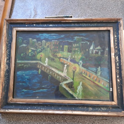 Giorgio chirico olio su - ,