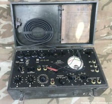 Tube tester 177 s army - tester, i-177-a u.s.