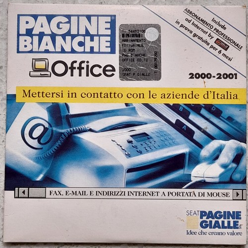 Rom pagine bianche - cd-rom, office
