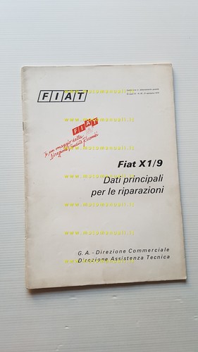 Fiat 1973 manuale - 1973,