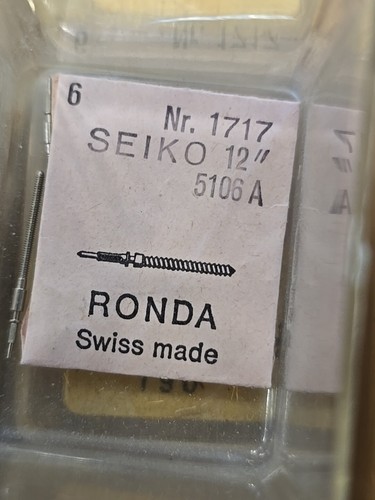 Seiko 5106a albero - , carica