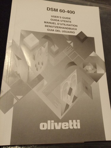 Guida utente olivetti - utente, dsm