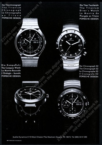 Orologio porsche design - porsche,