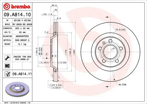 Coppia dischi freno brembo - dischi,
