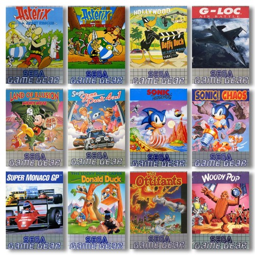 Sega game gear giochi - game, a