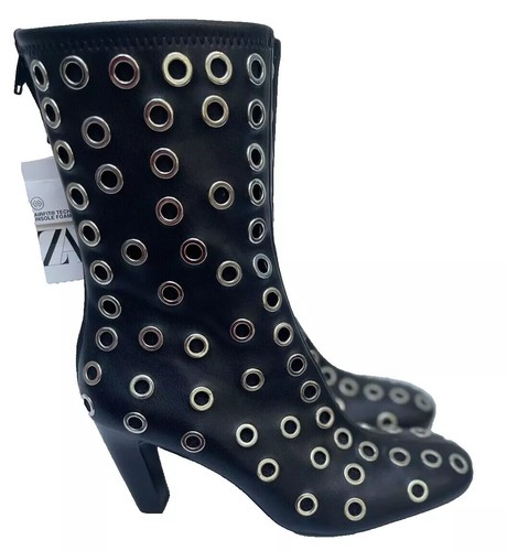 Zara nero stivali caviglia - zara,