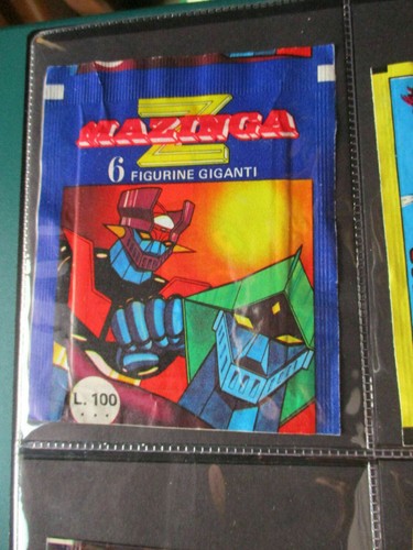 Bustina figurine mazinga - z,