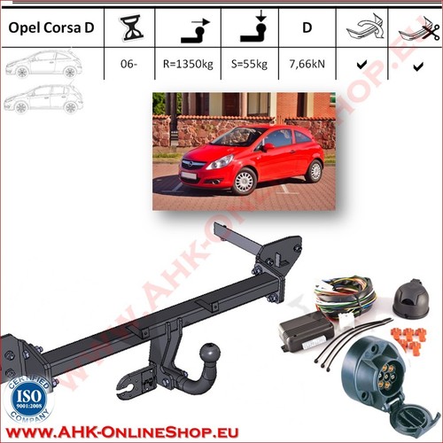 Gancio traino pour opel - traino,