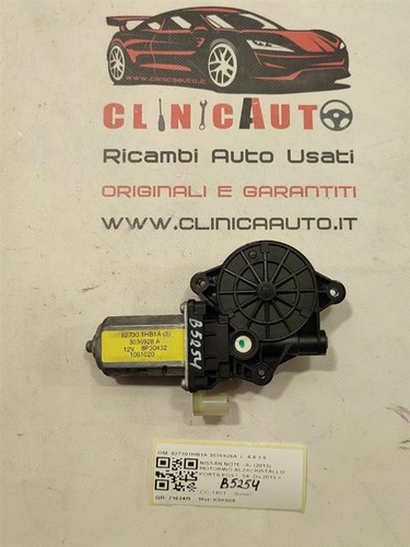 Motorino alzavetro posteriore - alzavetro,