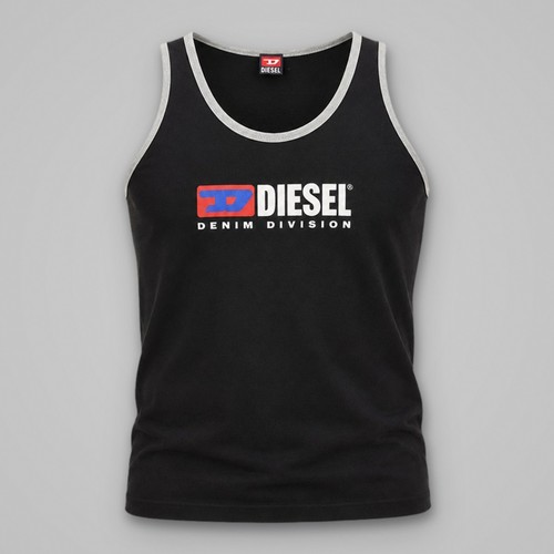 Canotta diesel uomo nera - canotta, l