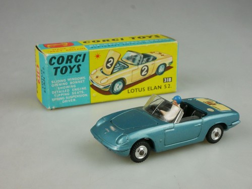 Corgi toys 318 - toys, lotus